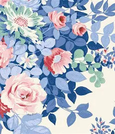 100665 Something blue -Whimsyflower cream.