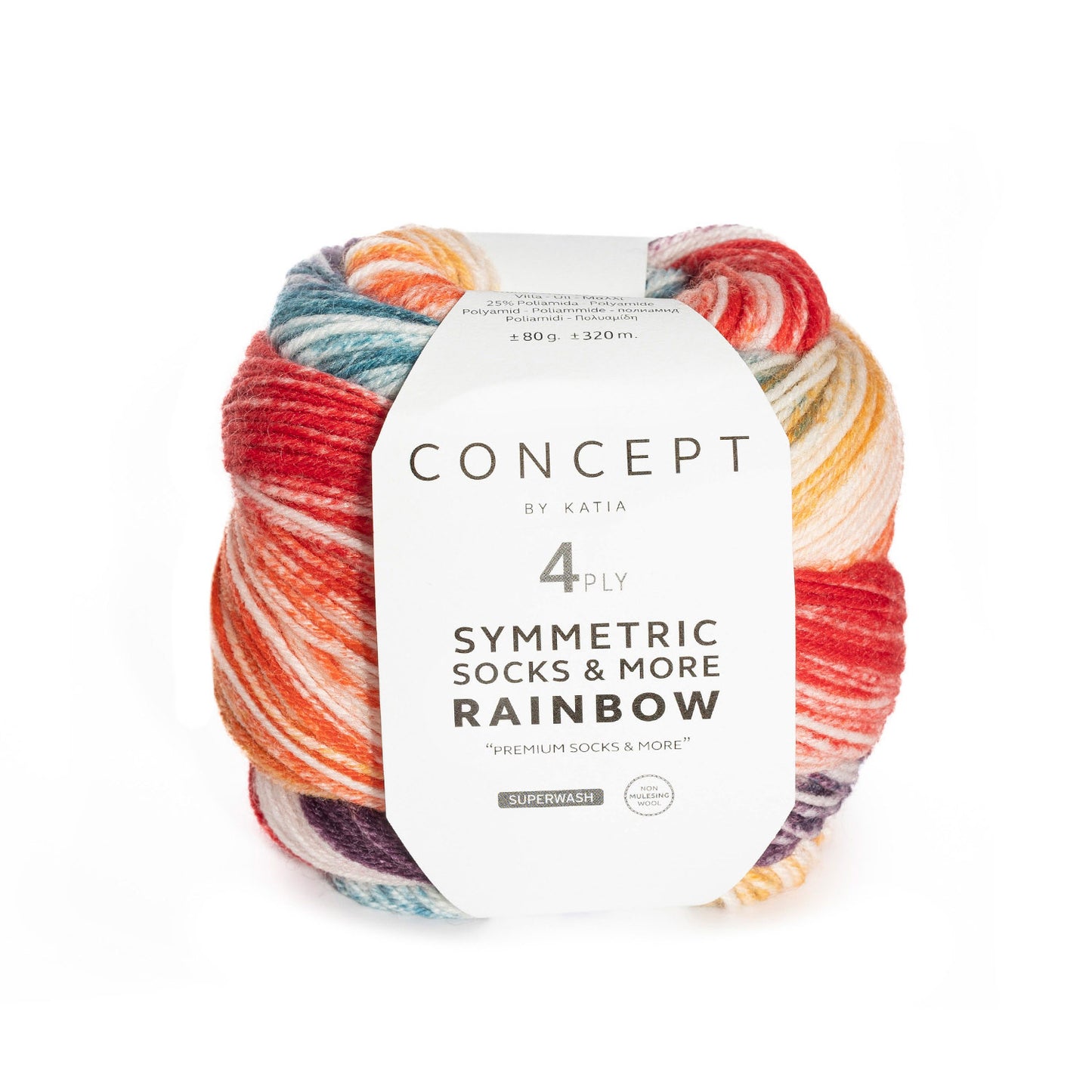 Symmetric Socks & more Rainbow 50