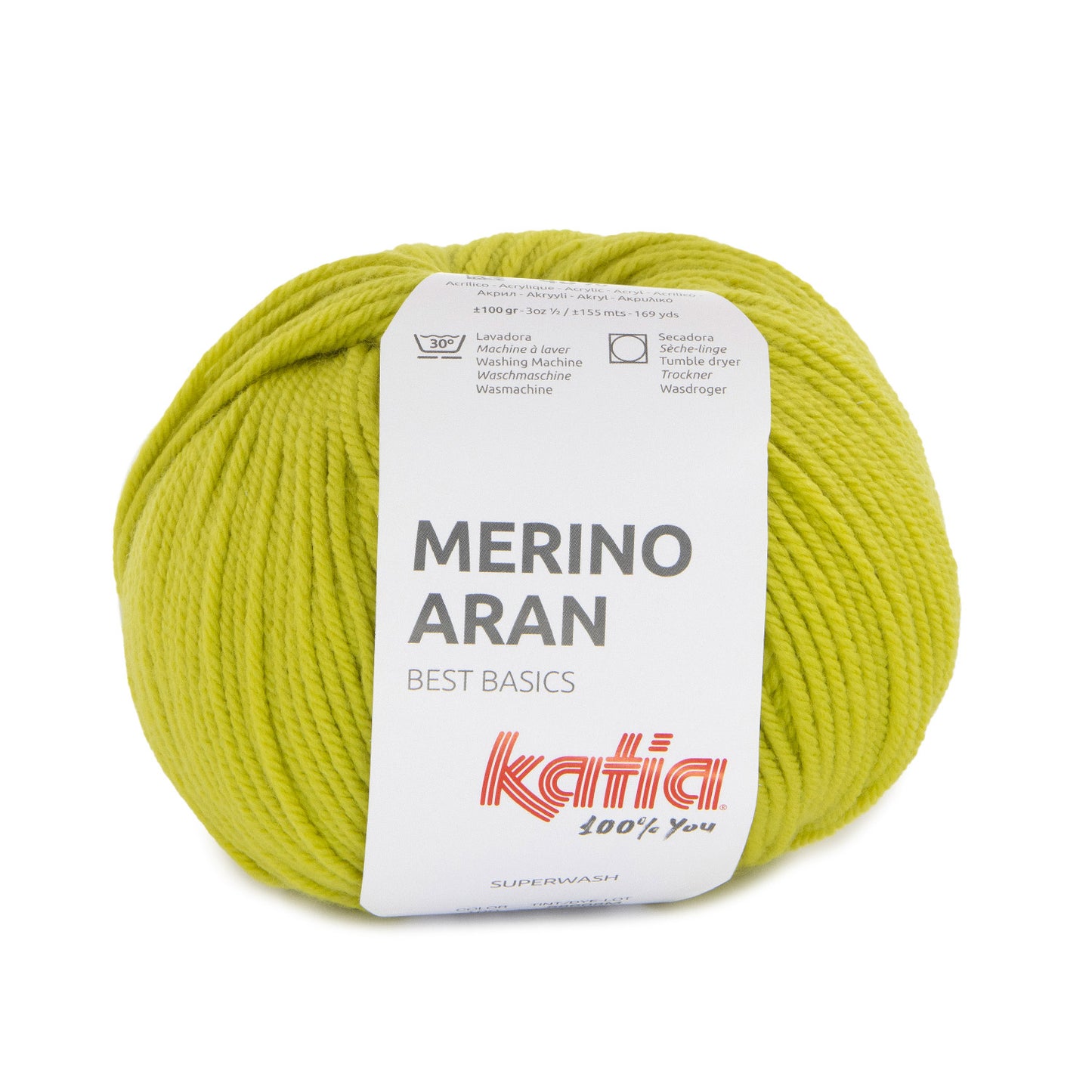 Merino aran color 100.