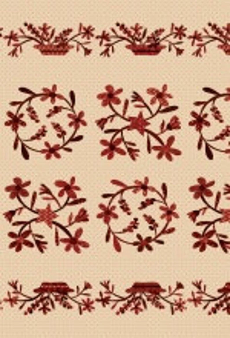 Panel Berries & Blossoms.