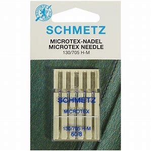Schmetz Microtex -Nadel.