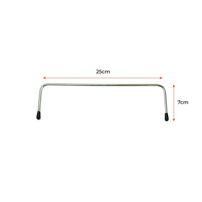 Bastidor C 9774 C cremalleras 25 X 7cm .