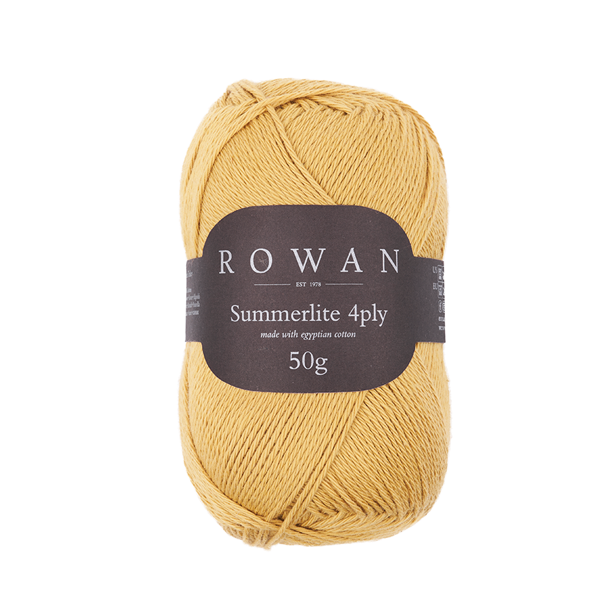 Summerlite 4 ply 455 mustard.