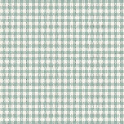 Trasera Tilda Gingham duckegg.