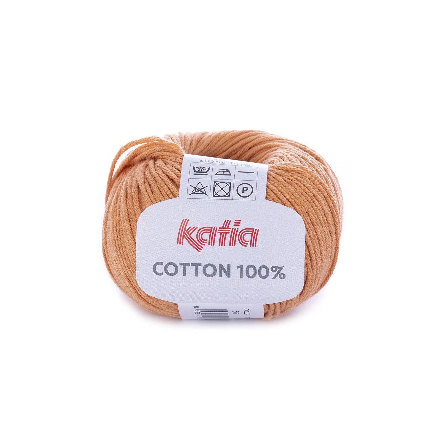 Cotton 100% - 56 naranja salmón.