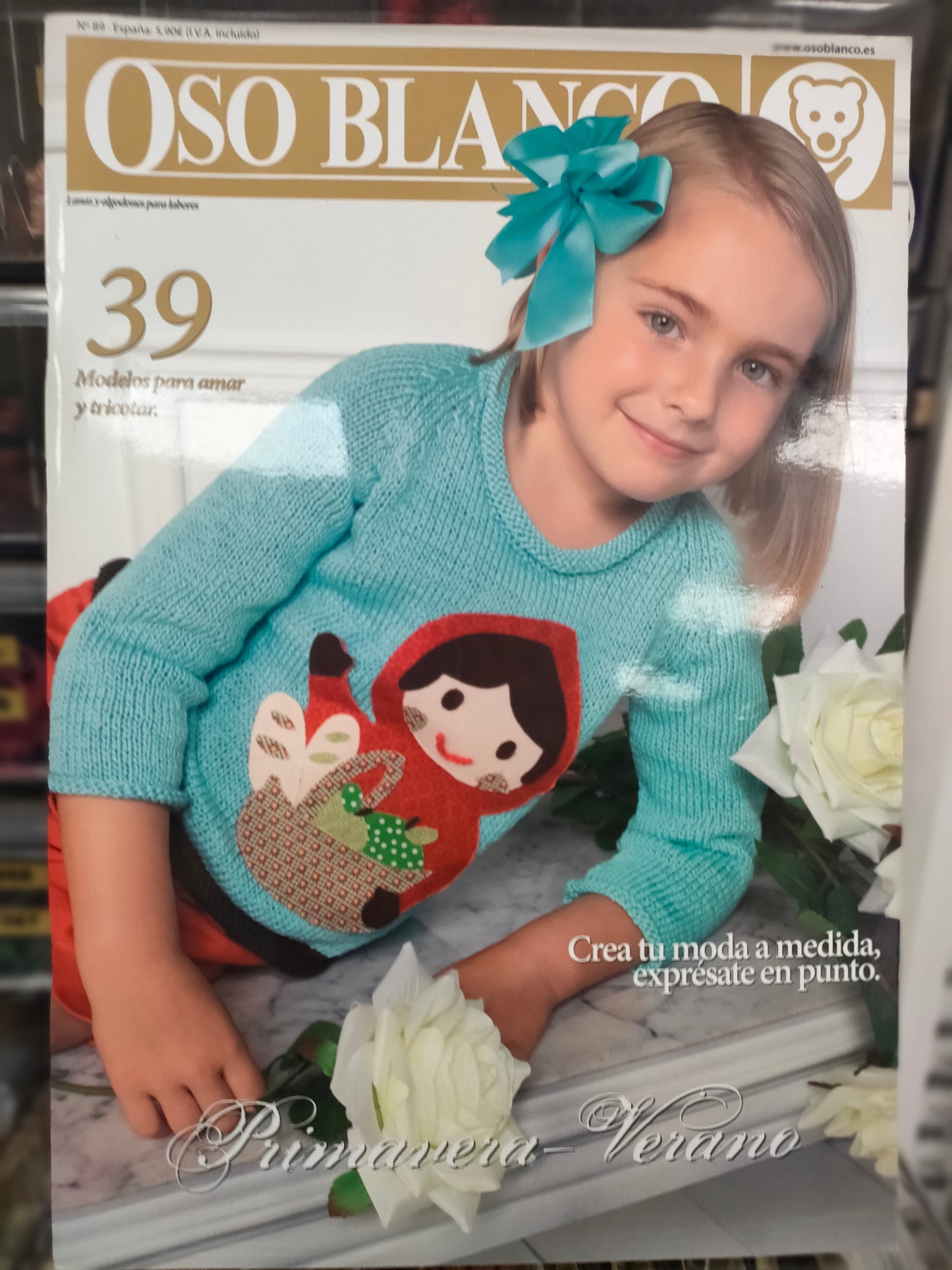 Oso blanco niños.