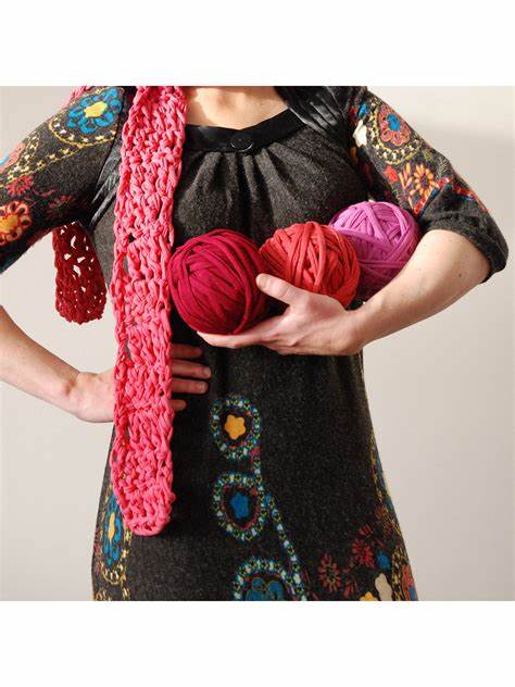 Ganchillo con zpagetti .