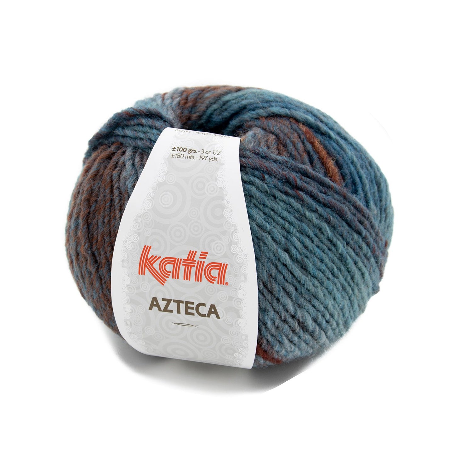 Lana multicolor muy suave con una amplia gama de combinaciones de colores para toda la familia. Azteca es una lana muy versátil con la que tejer todo tipo de prendas y accesorios: divertidos jerséis de niño, chaquetas estampadas para adultos, juveniles gorros, bufandas unisex, adorables mantas de 'granny squares'...