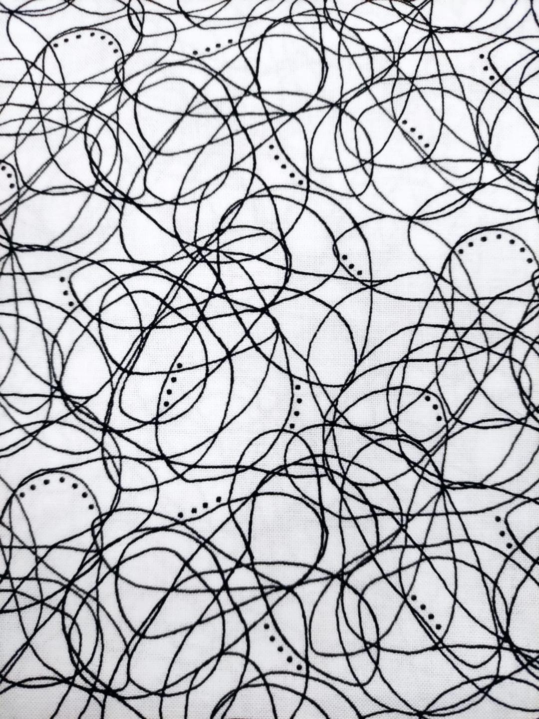 Tela básica garabato.