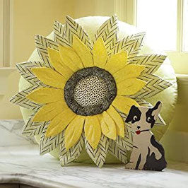 SUNFLOWER PILLOW.