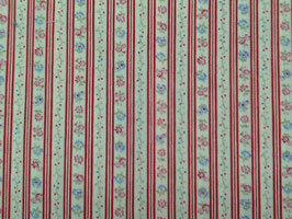 Rayas con florecitas.