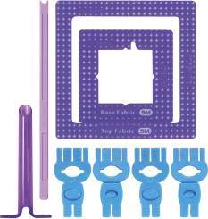 Juego completo puff quilting