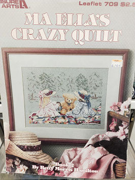 Ma ella´s crazy quilt.