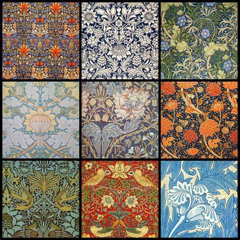 Telas William Morris.