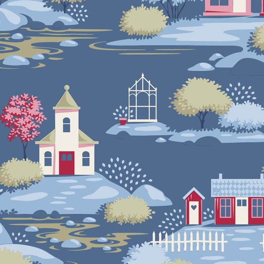 110187 Villagelife -Village Blue