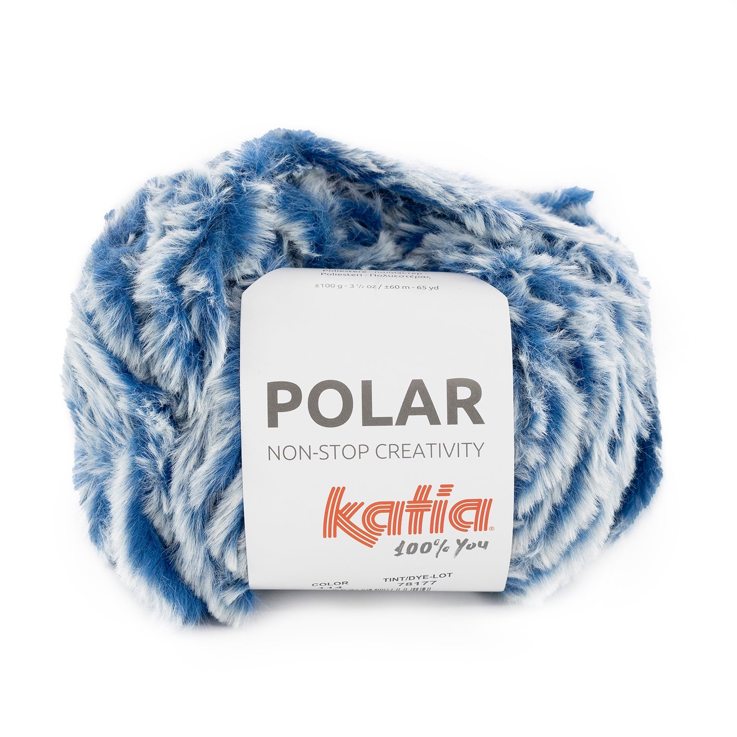 Polar 114 azul persa-blanco.