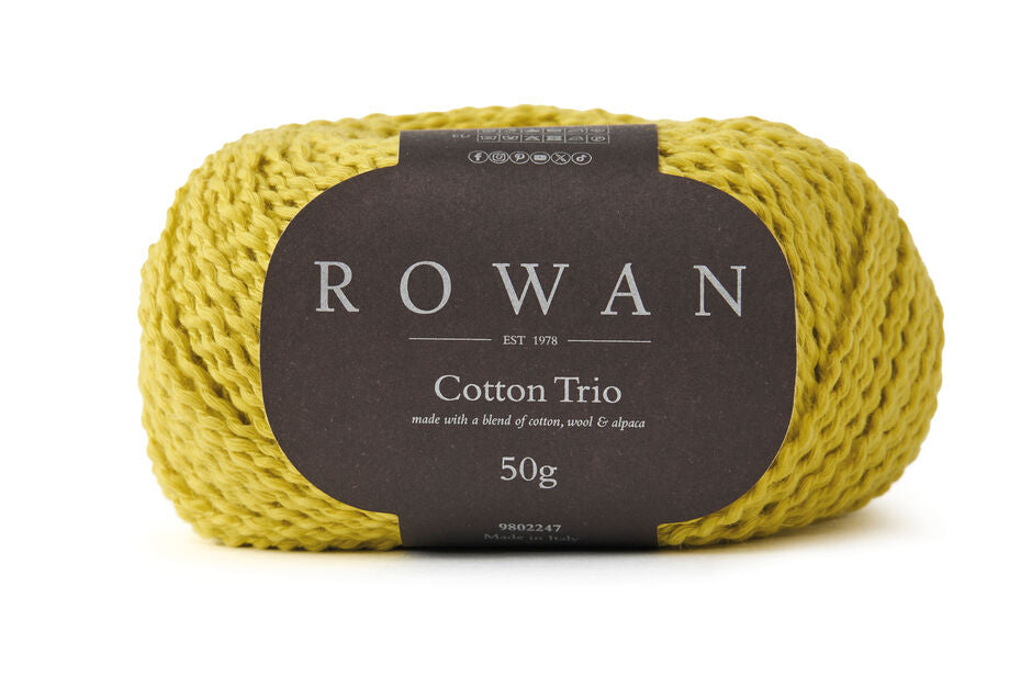 Cotton trio 116 Lime . 