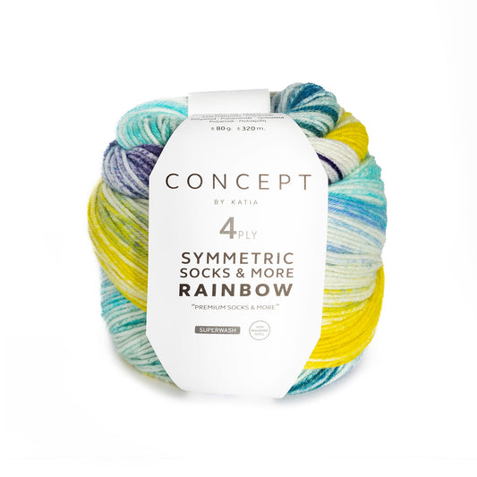 Symmetric Socks & more Rainbow 55.
