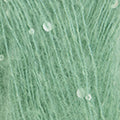 Silky mohair Pailletes 203 verde.