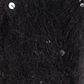 Silky mohair Pailletes 209 negro.