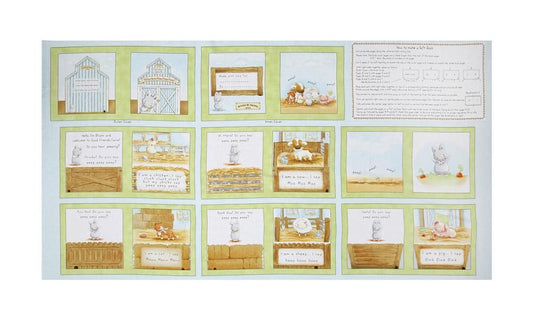 Panel book bunnies 5819.