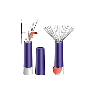 guarda aguja rotatorio.