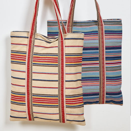 Bolsa totem rayas.