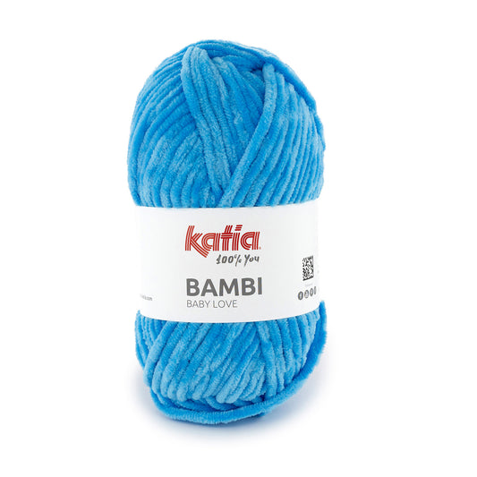 Bambi 346 azul cian.
