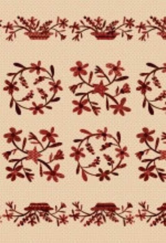 Panel Berries & Blossoms.