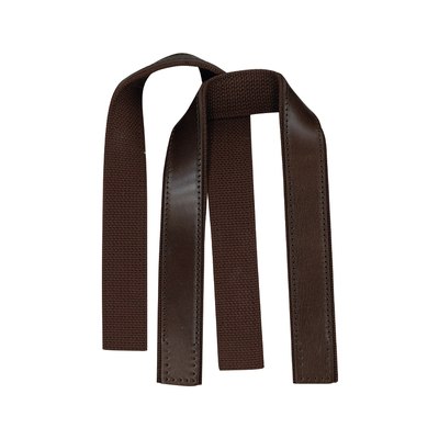 asa de piel con trenzado