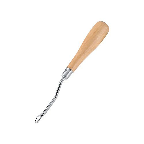 Aguja de con gancho para Alfombra .