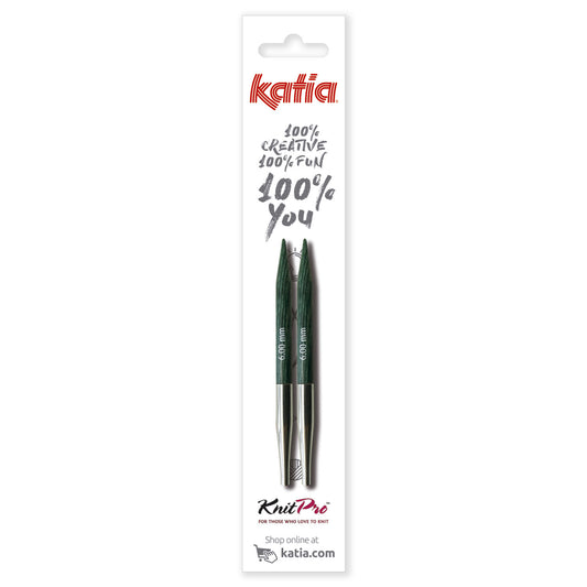 Agujas intercambiables cortas katia.