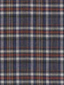 Villela cuadro gris con melocotón