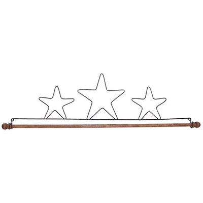 Colgador tradicional  tres estrellas.