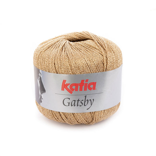 Gatsby 45 marrón muy claro-oro.