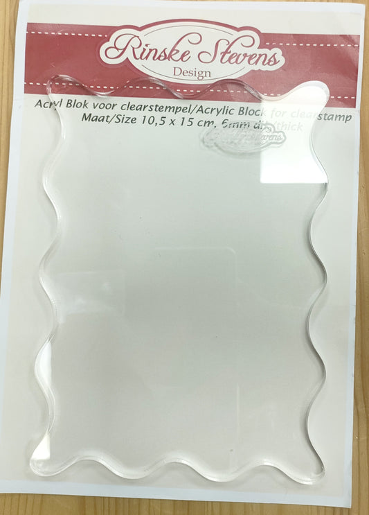 Acryl book for clearstamp.