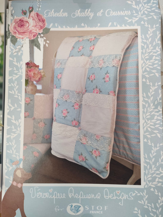Patrón Edredón Shabby et Coussins Veronique Requena.