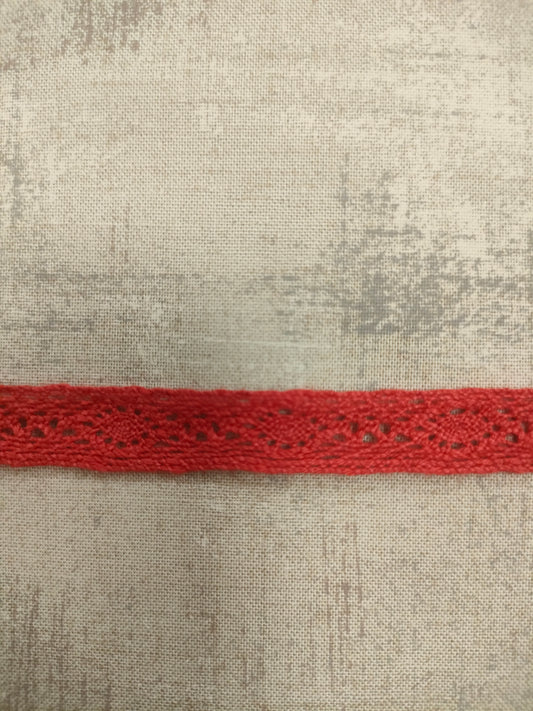 Puntilla mini roja.