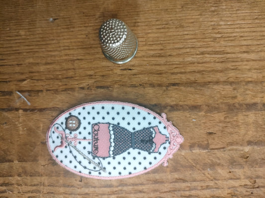 Termo Maniqui termoadhesivo.