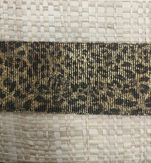 Goma estampado leopardo .