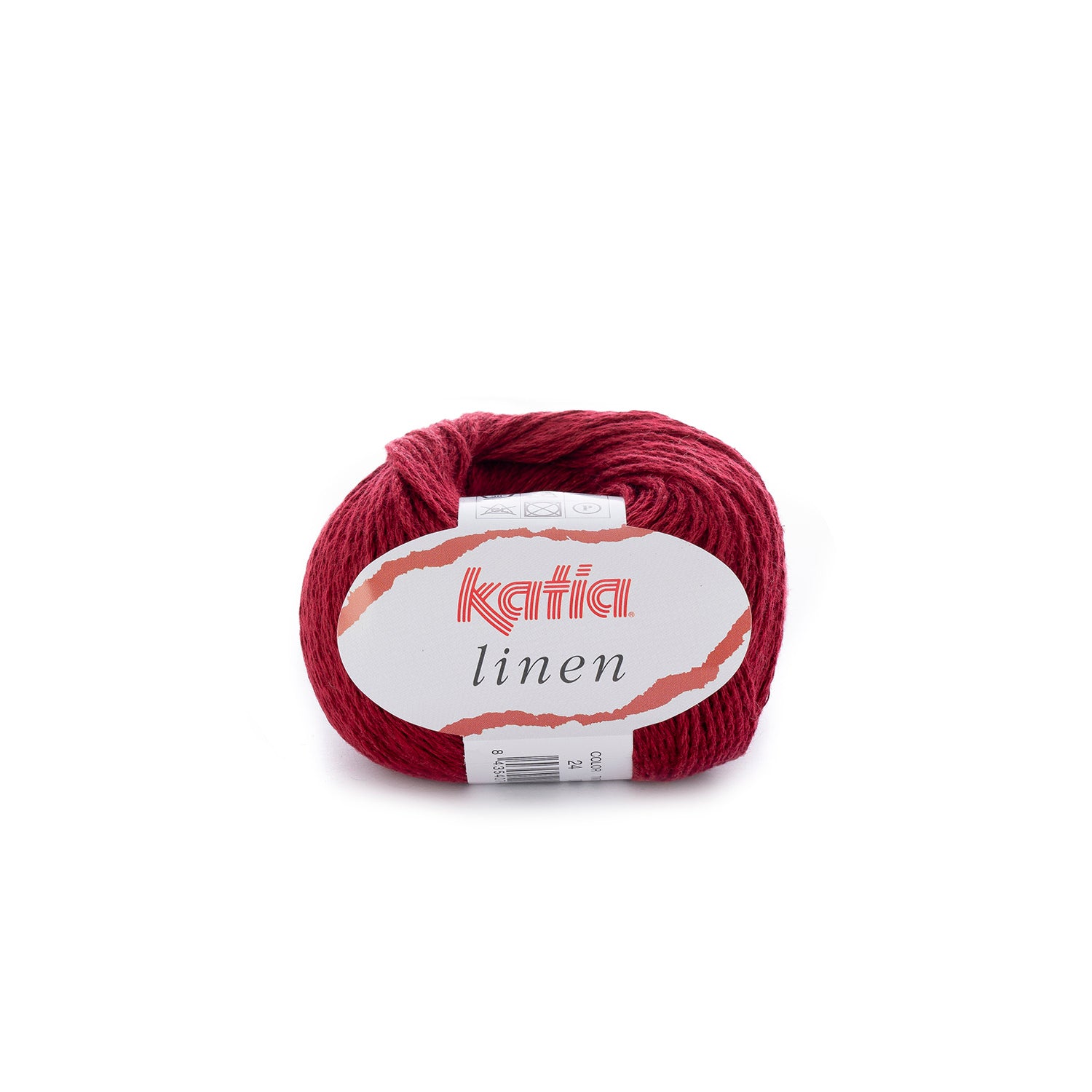 Linen 24 granate.