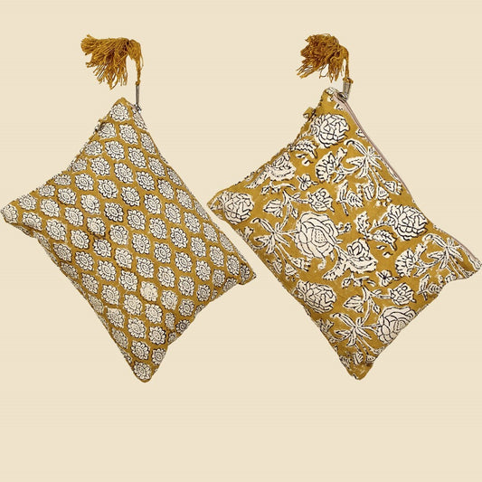 Neceser mostaza 26 x 19.