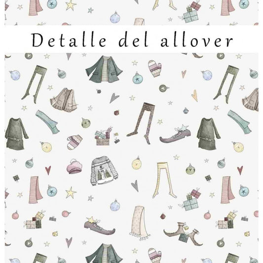 Tela Detalles de Navidad.