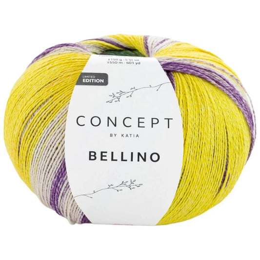 Bellino 207 lila -verde- pistacho.