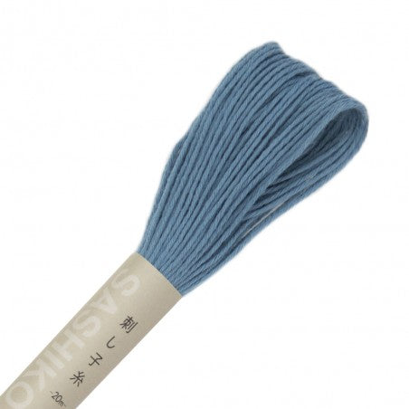 Hilo sashiko azul indigo.