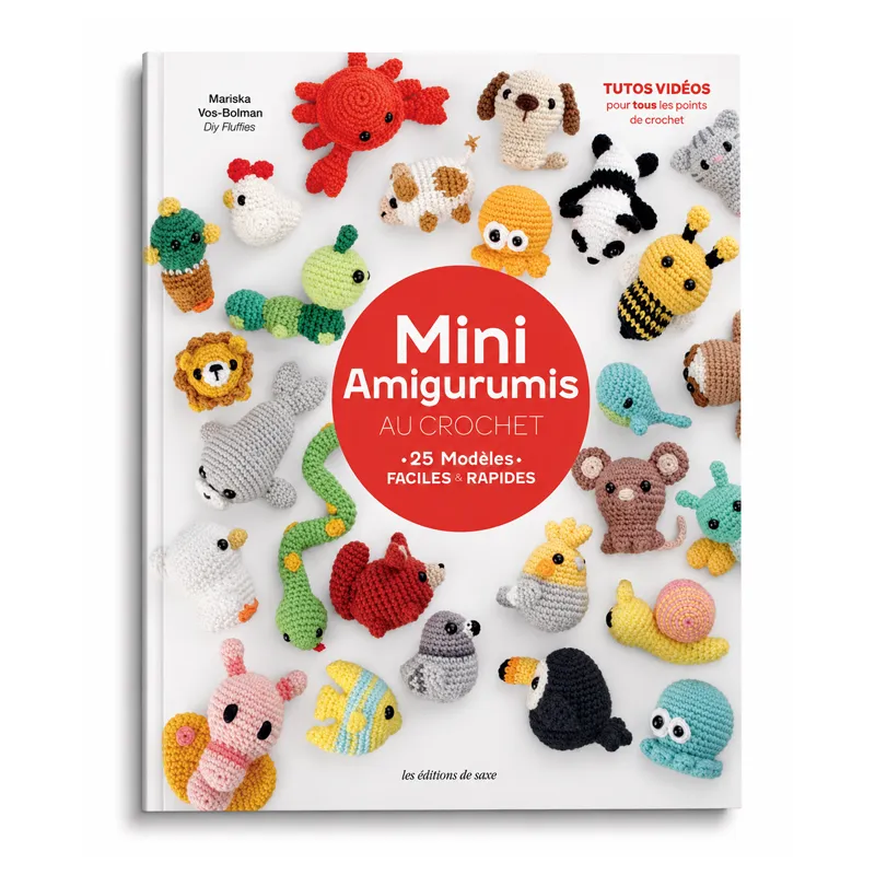 Mini Amigurumis de crochet.
