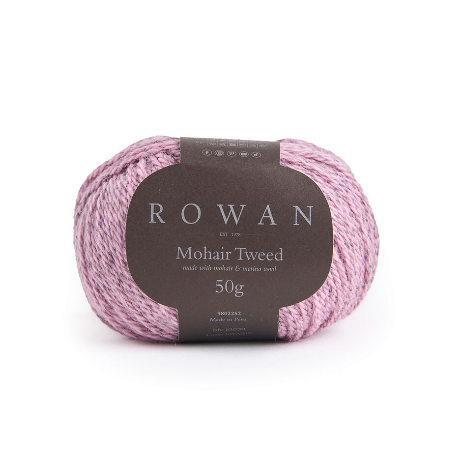 Mohair tweed 10030 Rose.