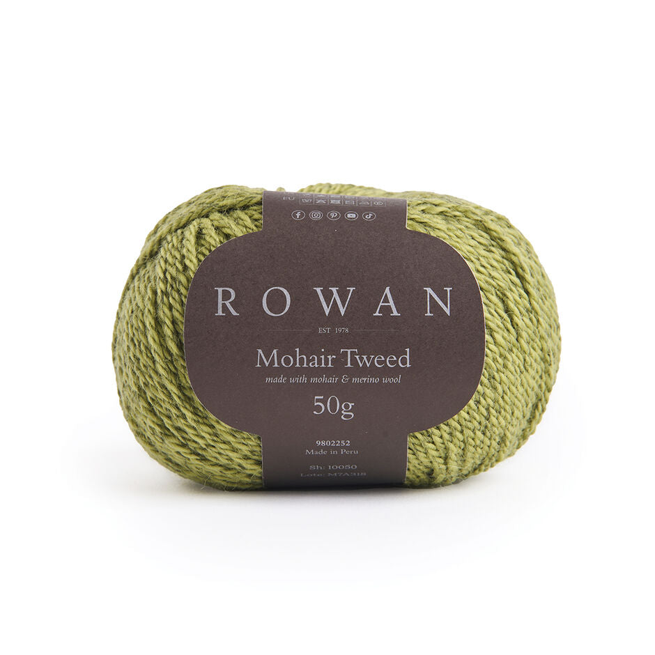 Mohair tweed 10050 Moss.