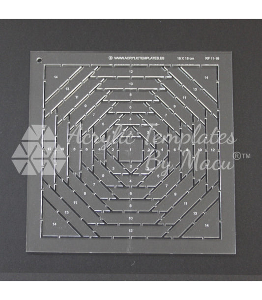 Acrylic templates 15X 15.