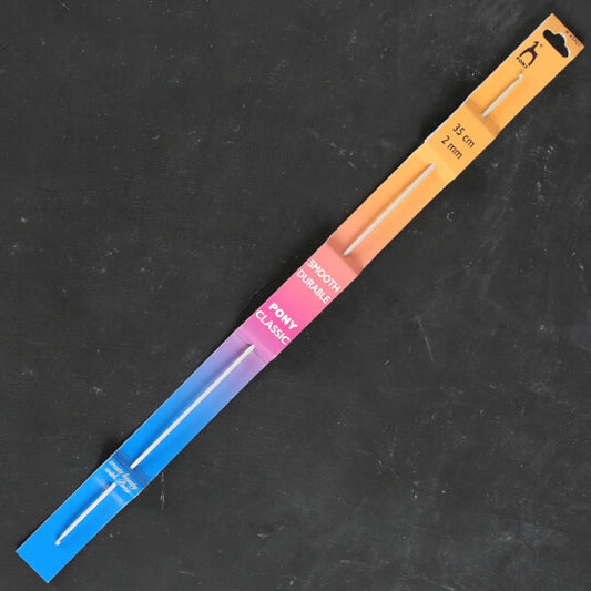 Aguja de aluminio de 35 cm .